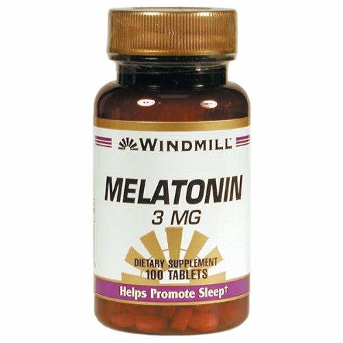 Windmill, Melatonin, 3mg, 100 Tabs