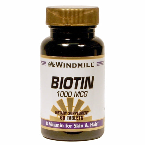 Windmill Health, Biotin, 1000 mcg, 60 Count