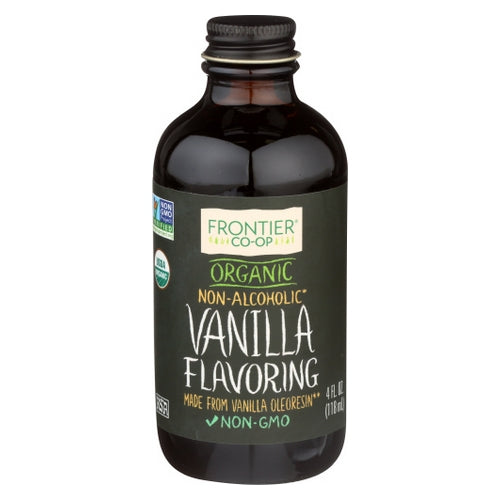 Frontier Coop, Organic Vanilla Flavoring Non-Alcoholic, 4 Oz