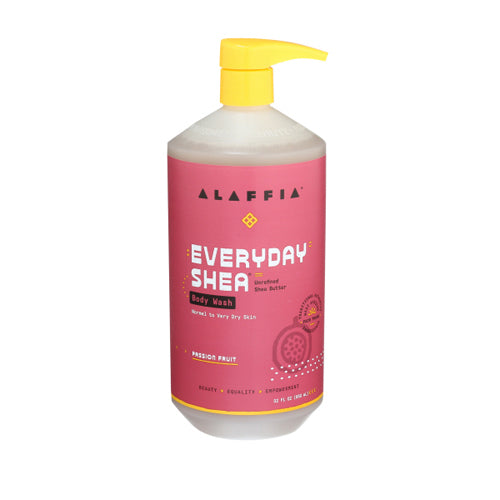 Alaffia, Body Wash Passion Fruit, 32 Oz