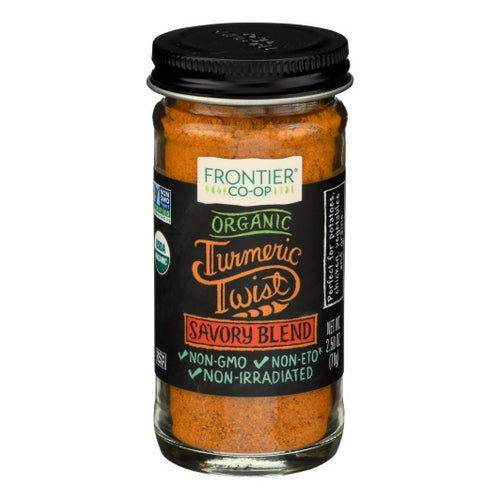 Frontier Coop, Organic Turmeric Twist, Savory Blend 2.5 Oz