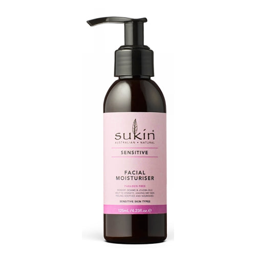 Sukin, Facial Moisturiser Sensitive, 4.23 Oz