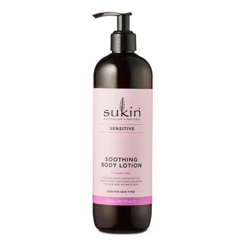 Sukin, Soothing Body Lotion Sensitive, 16.9 Oz