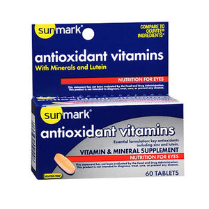 Sunmark, Sunmark Antioxidant Vitamins Tablets, 60 Tabs