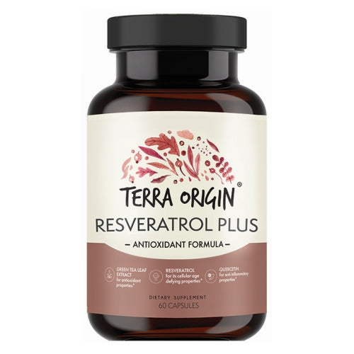 Terra Origin, Resveratrol, 60 Caps