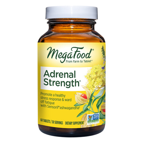 MegaFood, Adrenal Strength, 60 Tabs