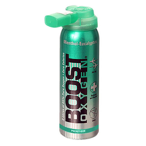 Boost Oxygen, Boost Oxygen Pocket Size, Menthol-Eucalyptus, 3 Litres