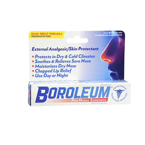 Boroleum, Nasal Soothing Ointment, 0.6 Oz