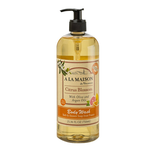 A La Maison, Citrus Blossom Body Wash, 25.36 Oz