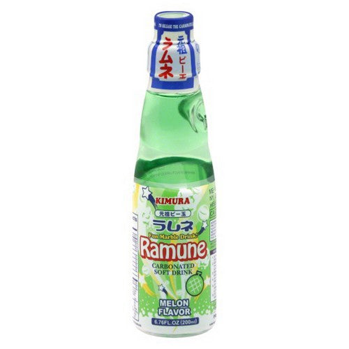 Kimura, Bev Ramune Melon, 6.76 Oz(Case Of 18)