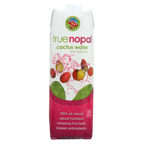 True Nopal, Cactus Water, Case of 12 X 33.8 Oz