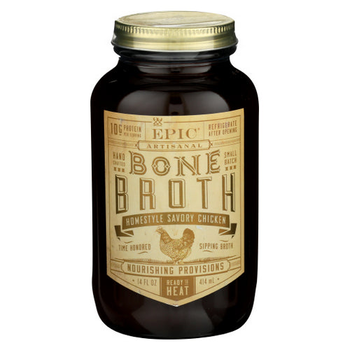 Epic, Bone Broth Homestyle Savory Chicken, 14 Oz(Case Of 6)