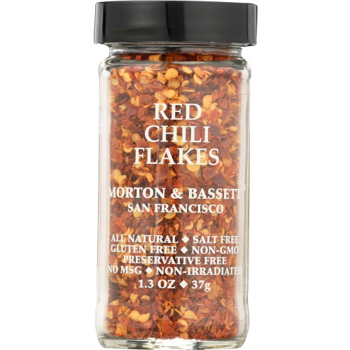 Morton & Bassett, Chili Flakes Red, 1.3 Oz(Case Of 3)