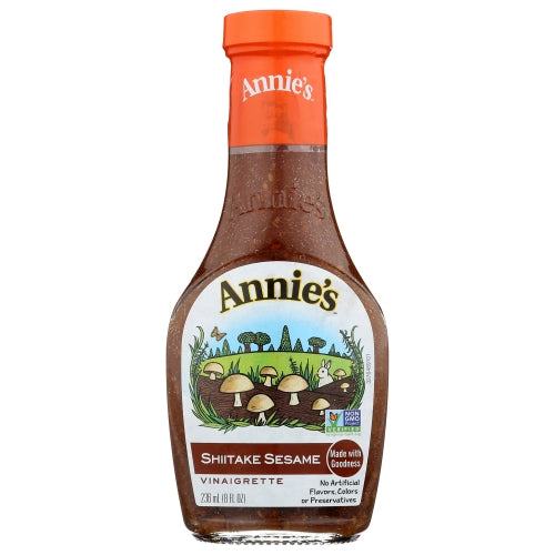 Annie's Homegrown, Shiitake Sesame Vinaigrette Dressing, 8 Oz(Case Of 6)