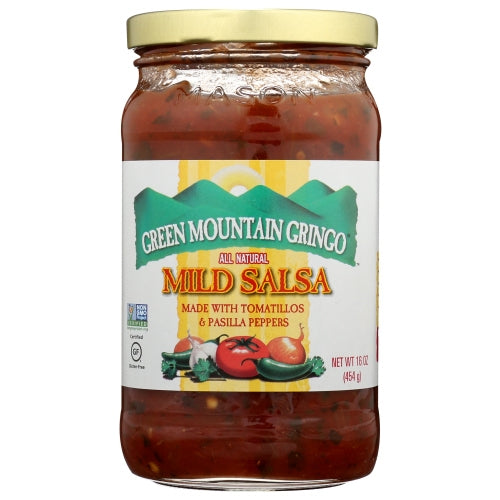 Green Mountain Gringo, Salsa Mild, 16 Oz(Case Of 12)