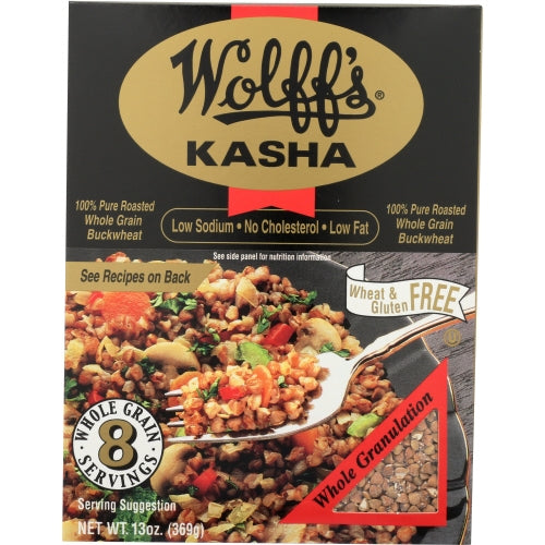 Wolffs, Kasha Whole, 13 Oz(Case Of 6)