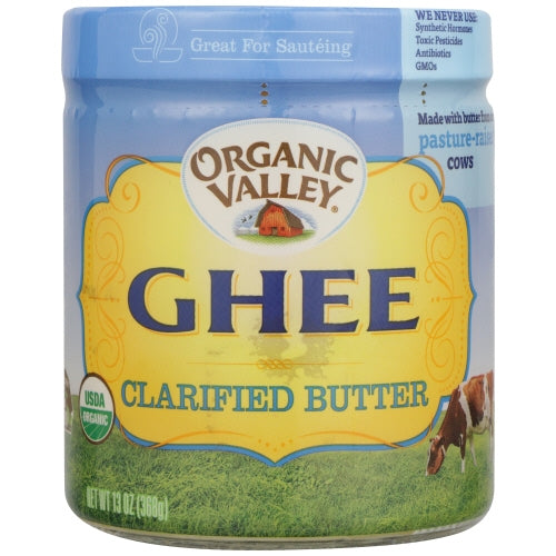 Organic Valley, Ghee Clarified Butter Org, Case of 12 X 13 Oz