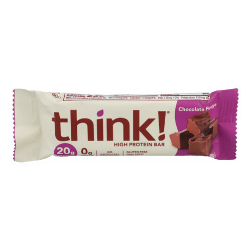 Think!, Chocolate Fudge Protein Bar, 2.1 Oz(Case Of 10)