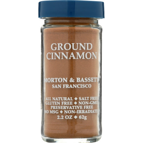 Morton & Bassett, Cinnamon Ground, 2.2 Oz(Case Of 3)