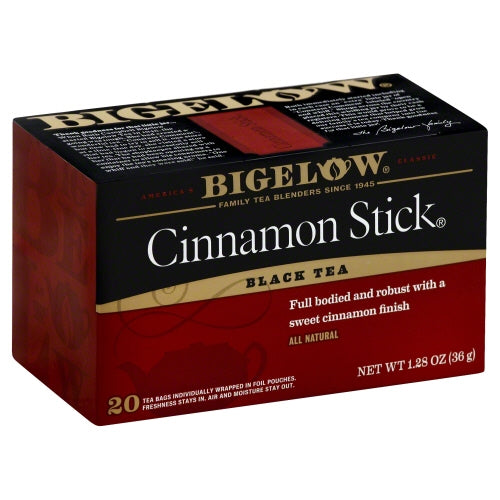 Bigelow, Cinnamon Stick Black Tea, 1.28 Oz (Case of 6)