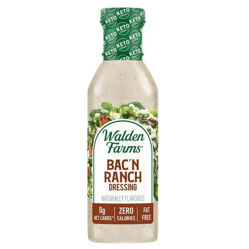 Walden Farms, Bacon Ranch Dressing, 12 Oz(Case Of 6)