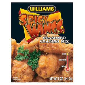 Williams, Ssnng Spicy Wings, 5 Oz(Case Of 12)