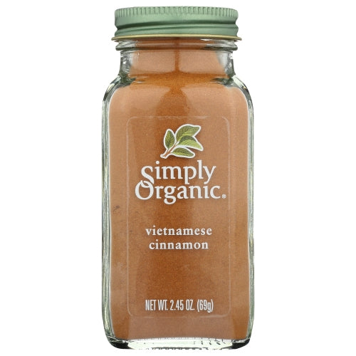 Simply Organic, Btl Cinnamon Org, 2.45 Oz(Case Of 6)