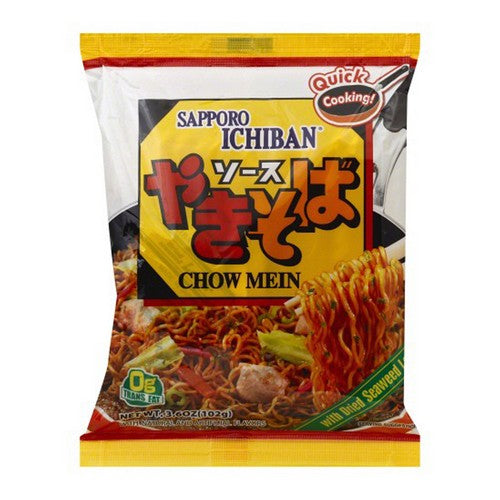 Sapporo, Ichiban Chow Mein, 3.6 Oz(Case Of 24)