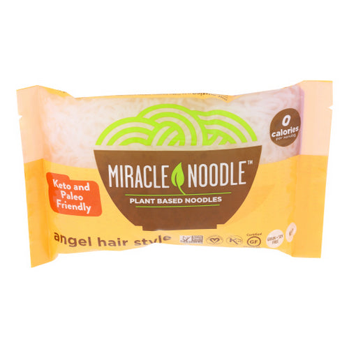 Miracle Noodle, Angel Hair Style Noodles Plant Based, 7 Oz(Case Of 6)