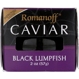 Romanoff, Caviar Lumpfish Blk, 2 Oz(Case Of 6)