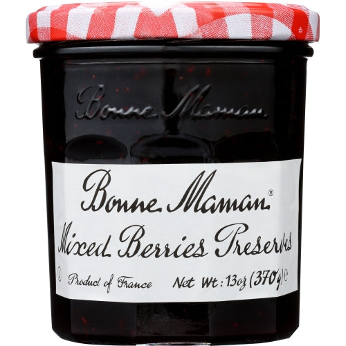 Bonne Maman, Mixed Berries Preserves, 13 Oz(Case Of 6)