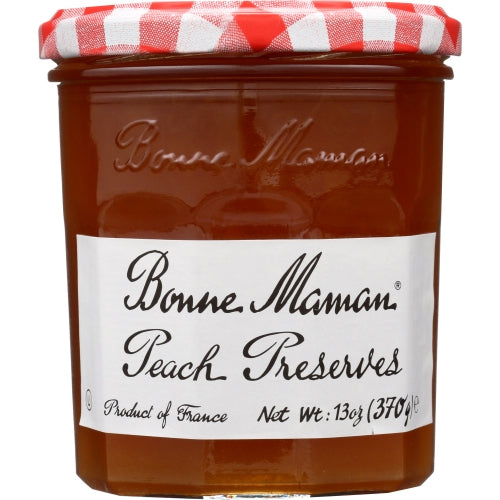 Bonne Maman, Peach Preserves, 13 Oz(Case Of 6)