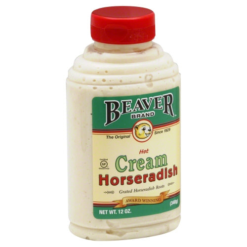 Beaver, Horseradish Sqz Crm, Case of 6 X 12 Oz