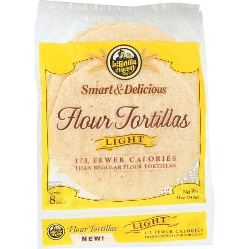 La Tortilla Factory, Tortilla Flour Light, 11 Oz(Case Of 10)