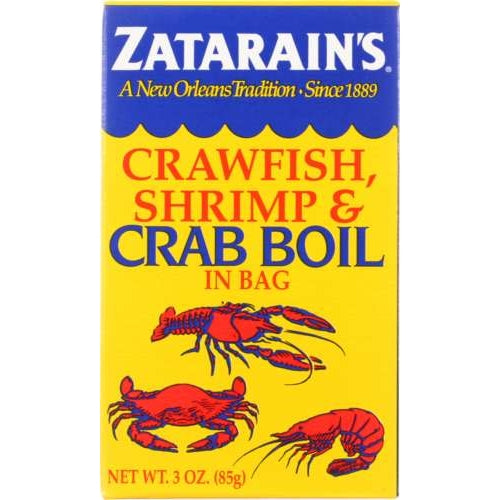 Zatarains, Boil Dry Crwfsh Shrimp Crab, 3 Oz(Case Of 6)