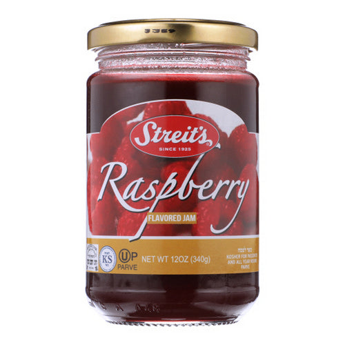 Streits, Preserve Raspberry, 12 Oz(Case Of 12)