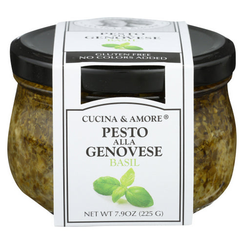 Cucina Antica, Pesto  Alla Genovese Basil, 7.9 Oz(Case Of 6)