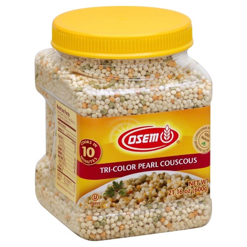 Osem, Tri Color Couscous Canister, 21.16 Oz(Case Of 4)