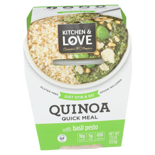 Cucina Antica, Quinoa Meals  Basil Pesto, 7.9 Oz(Case Of 6)