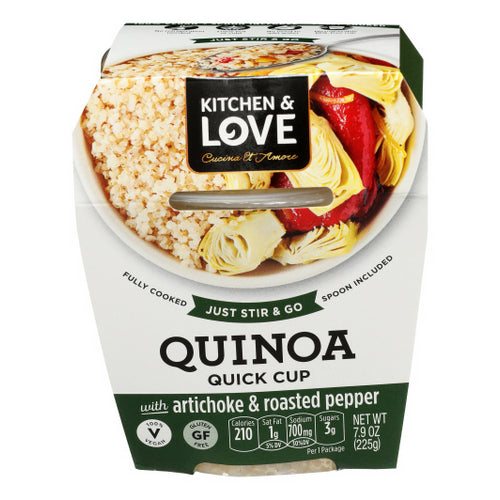 Cucina Antica, Quinoa Meals Artichoke And Roasted Pepper, 7.9 Oz(Case Of 6)