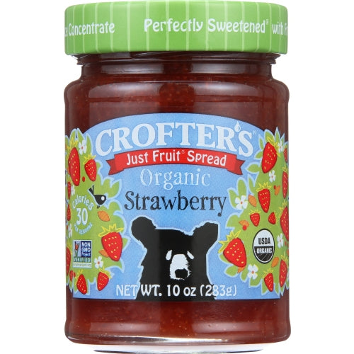 Crofters, Fruit Sprd Strawbry Org, 10 Oz(Case Of 6)