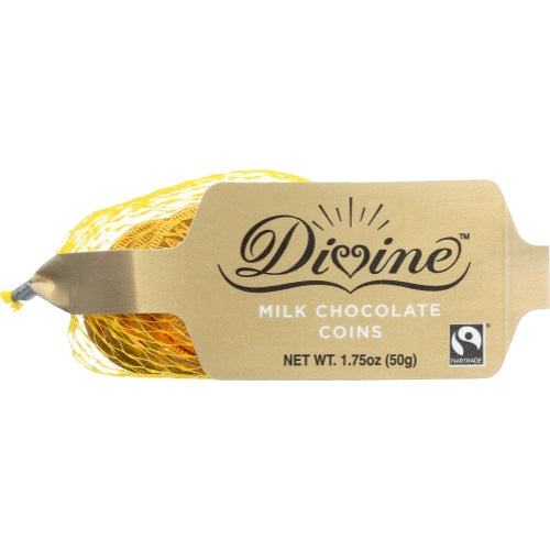 Divina, Milk Chocolate Gold Coins, 1.75 Oz(Case Of 30)