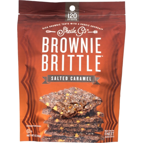 Sheila Gs, Brownie Brittle Salt Crml, 5 Oz(Case Of 12)