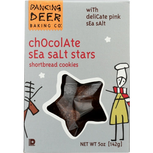 Dancing Deer, Cookies Shrtbrd Choc Sslt, 5 Oz(Case Of 12)