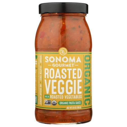 Sonoma Gourmet, Sauce Psta Rstd Veggies, Case of 6 X 25 Oz