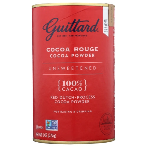 Guittard, Cocoa Powder-Unsweetened, 8 Oz(Case Of 9)