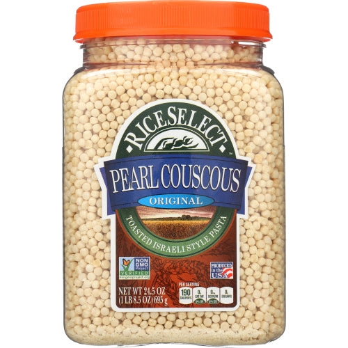 Riceselect, Couscous Pearl Plain, Case of 4 X 24.5 Oz