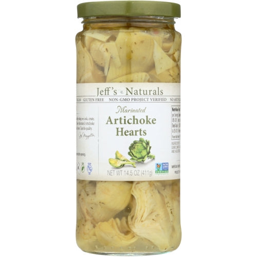 Jeff's GardenPatak, Artichoke Hearts Marinatd, 14.5 Oz(Case Of 6)