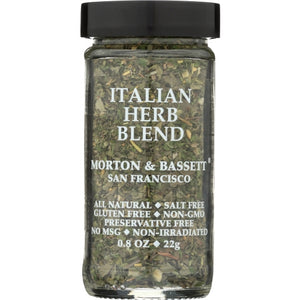 Morton & Bassett, Italian Herb Blend, 0.8 Oz(Case Of 3)