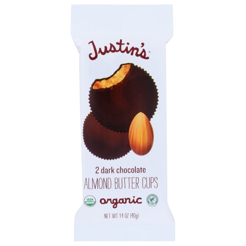 Justin's, Dark Choc Cups Almond Btr, 1.4 Oz(Case Of 12)